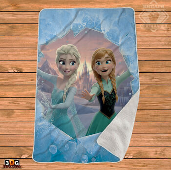 Одеяло Шерпа Полар Замръзналото кралство 2026