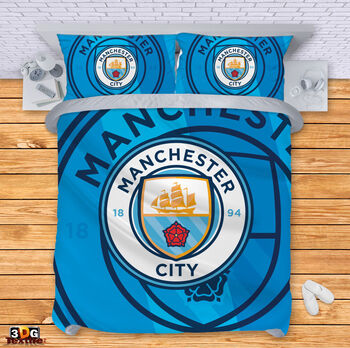 Спално бельо Манчестър Сити 150x200 с една калъфка SALE
