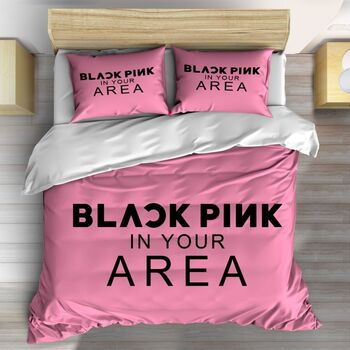 Спално бельо Blackpink 150х210см с 1 калъфка