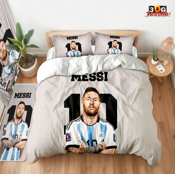 Спален сет с дигитален принт -  Меси Аржентина - Messi Argentina