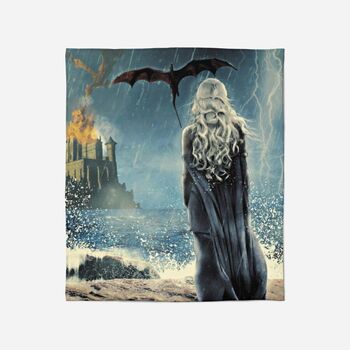 Поларено одеяло Денерис Игра на тронове 150х200 SALE