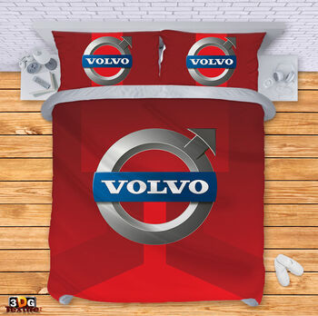 Спално бельо Волво лого 150x210 с една калъфка SALE
