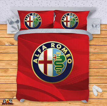 Спално бельо Алфа Ромео 2020 - 200x210 с две калъфки SALE