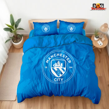 Сет чаршафи с принт - Манчестър Сити 2026 - Manchester City 2026