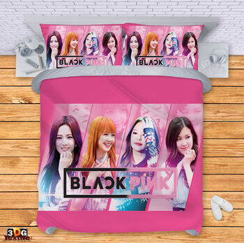 Спално бельо Blackpink 150x200 см с една калъфка SALE
