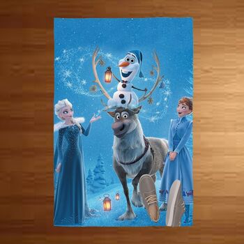 Килим Замръзналото кралство 80х150 SALE 80х150 SALE