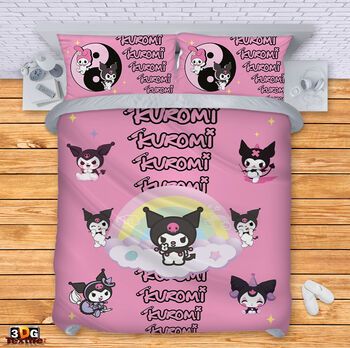 Спално бельо Kuromi 180x210 с две калъфки SALE