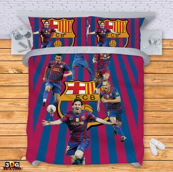 Спално бельо Барселона Играчите 150x210 с две калъфки SALE