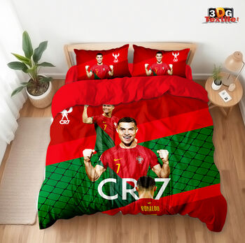 Комплект чаршафи с принт - Роналдо Португалия - Ronaldo Portugal