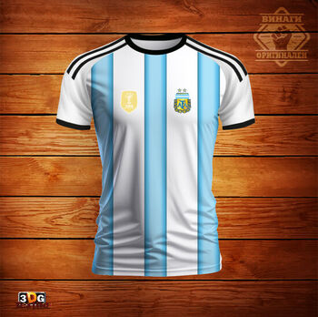 Спортна Тениска Argentina World Cup 2026