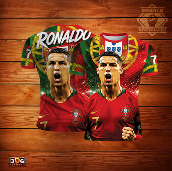 Спортна Тениска Portugal Ronaldo World Cup 2026