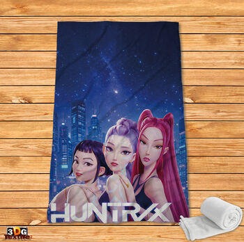Поларено одеяло Хънтрикс Кей-поп 2 - Huntrix K Pop 2