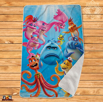 Одеяло Шерпа Полар Сръдльо - The pout fish