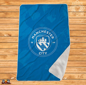 Одеяло Шерпа Полар Сити 2026 - Manchester City 2026